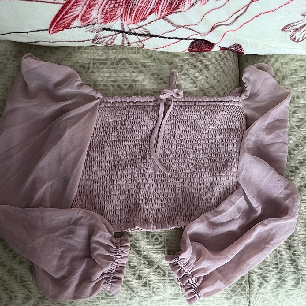 Aritzia Wilfred Saga top in Camille